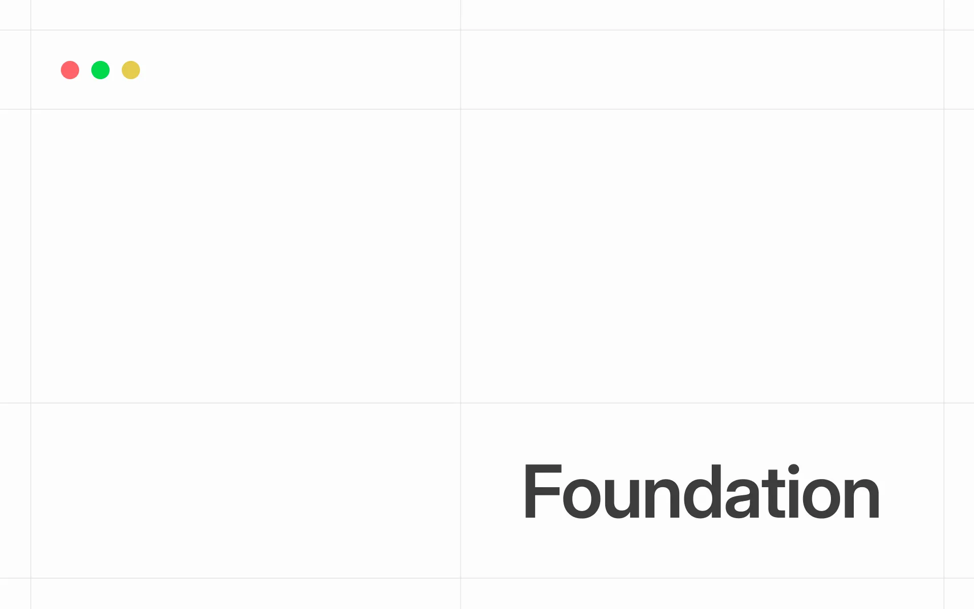 Foundation preview screenshot