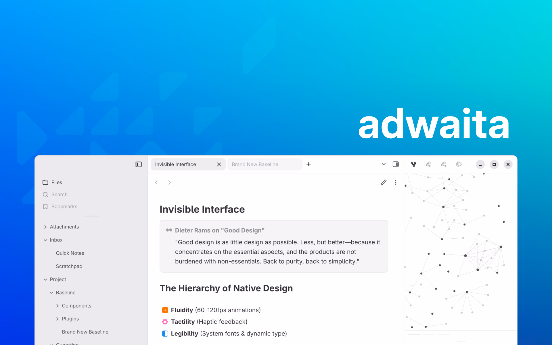 Adwaita preview screenshot 1