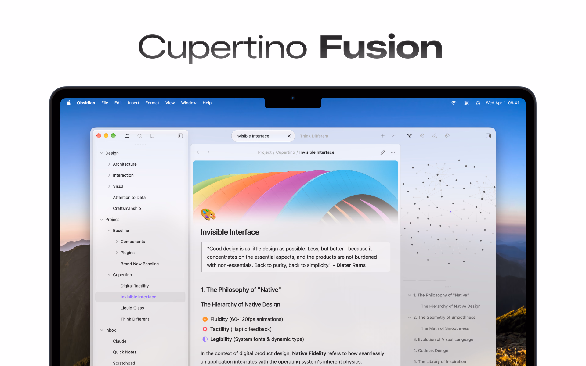 Cupertino Fusion preview screenshot 1