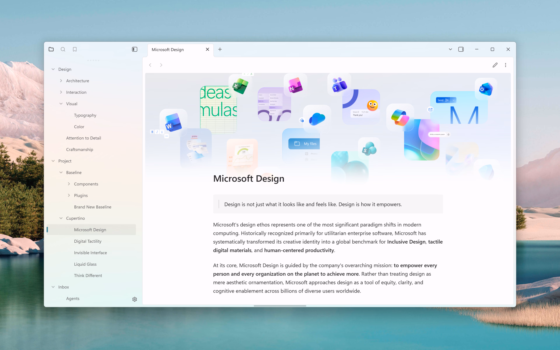 Fluent preview screenshot 1