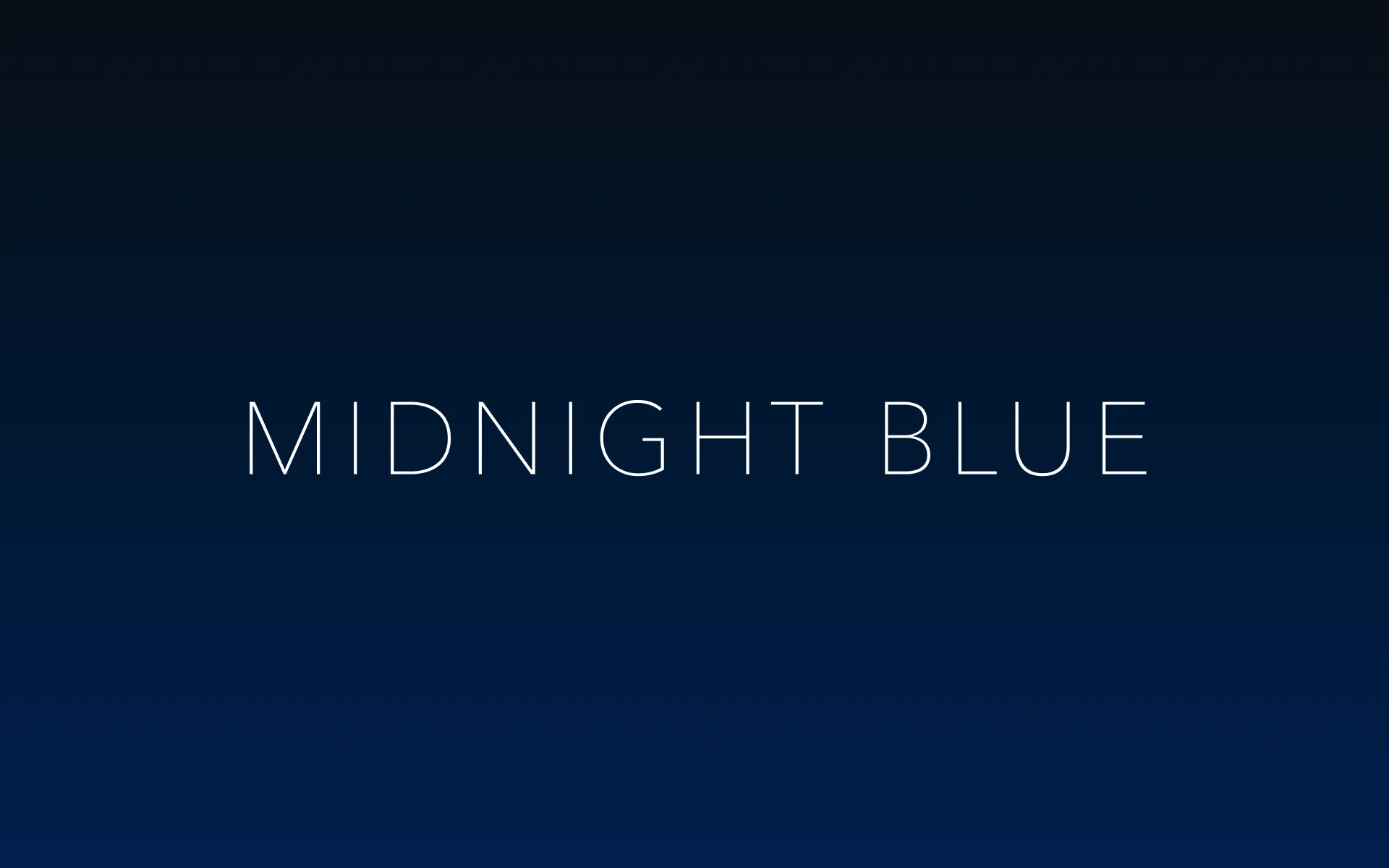 Midnight Blue preview screenshot