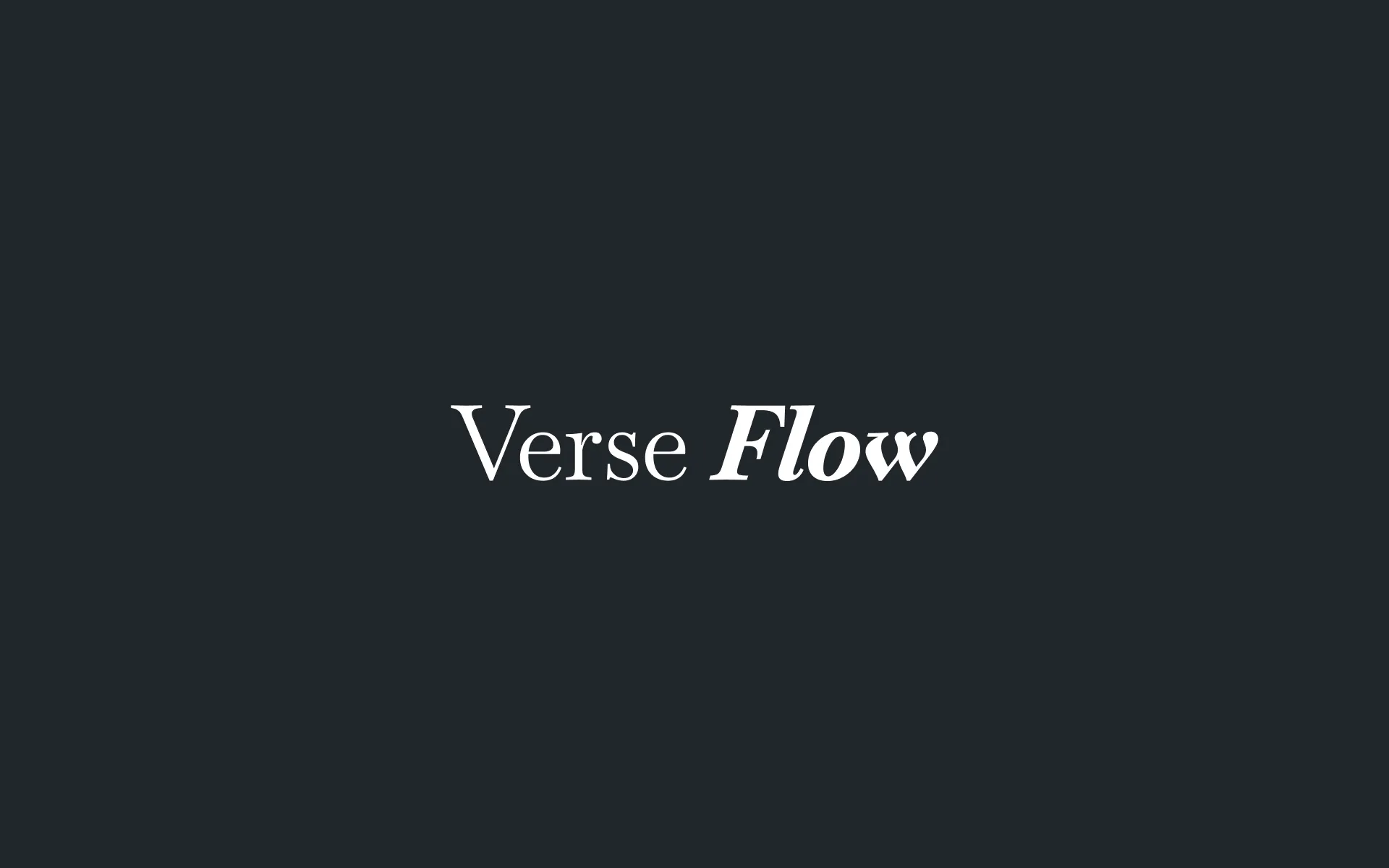 Verse Flow preview screenshot